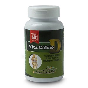 Vita Cálcio D - 60 cápsulas – 950 mg