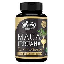 MACA PERUANA  PREMIUM UNILIFE – 120 cápsulas de 550 mg