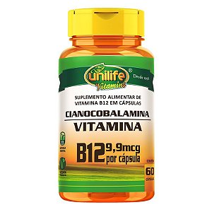 Vitamina B12 - 60 cápsulas 