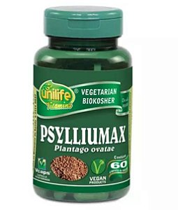 Psylliumax - plantago ovatae - 60 cápsulas 