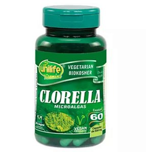 Clorella - microalgas - 60 cápsulas