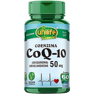 Coenzima Q10 50 mg – 60 Cápsulas Unilife