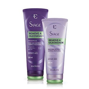 Kit Siàge Remove a Oleosidade Shampoo + Condicionador