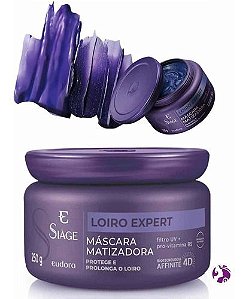 Máscara Capilar Matizadora Siàge Loiro Expert 250g