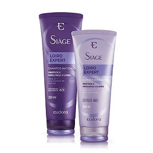 Kit Siàge Loiro Expert Shampoo + Condicionador