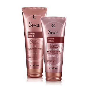 Kit Siàge Nutri Rosé Shampoo + Condicionador  - Eudora