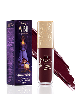 Disney Wish Plush Queen AMAYA - 2x1 Batom e Blush - Bruna Tavares