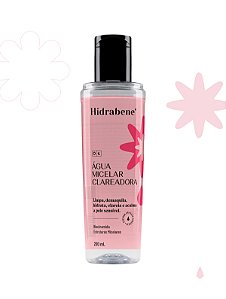 Água Micelar Clareadora  -Hidrabene