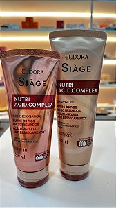 Combo Siàge Nutri Acid.Complex: Shampoo 250ml + Condicionador 200ml