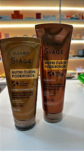 Kit Siàge Nutri Óleos Poderosos Shampoo + Condicionador