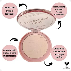 Pó Compacto Ruby Rose Pure Porcelain