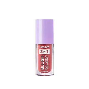 Blush Líquido Soft Cream 3 em 1 (Cherry Mocha) - Bauny