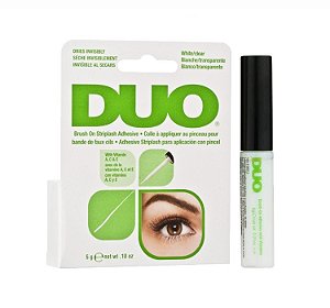 Cola para Cílios - Duo Transparente com Pincel