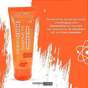 Sabonete Vitamina C Anti-Idade e Clareador -  Dermachem