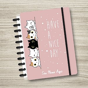 Caderno de Disco Personalizado