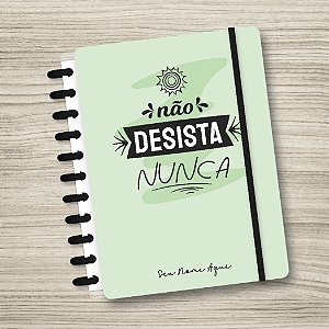 Caderno de Disco Personalizado