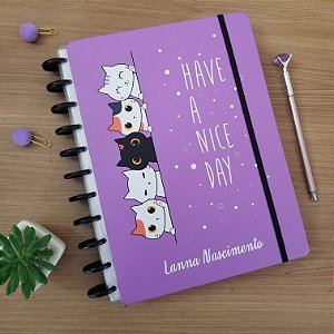 Caderno de Disco Personalizado