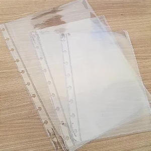 Bolso Plástico para Caderno de Disco Inteligente