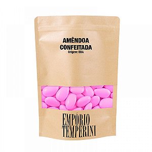 Amêndoa Confeitada Rosa 500g