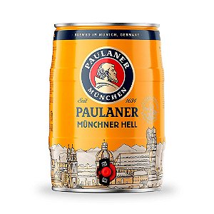 Cerveja Paulaner Münchner Hell Barril 5L