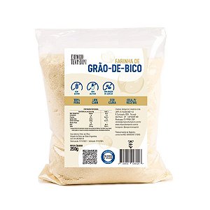 Farinha de Grão-de-Bico Low Carb Sem Glúten 250g