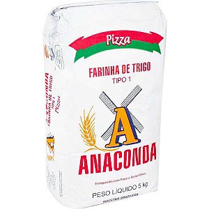 Farinha de Trigo Especial para Pizza Anaconda - 5kg