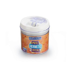 Pote Hermético Redondo Crystal Incolor 900ml