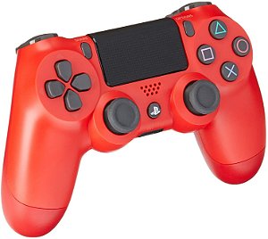 Controle Sem Fio Dualshock 4 Vermelho - PS4