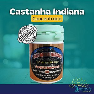 Castanha Indiana Concentrada 30 Caps