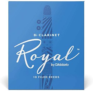 Palheta Royal Clarinete Nº 2,0 Síb ou Dó (caixa C/ 10)