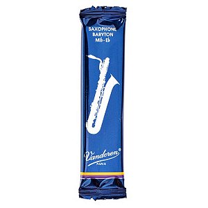 Palheta Vandoren Tradicional Sax Baritono Nº 2,5 (unidade)