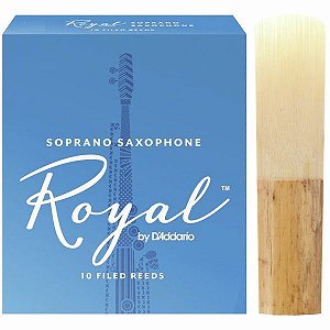 Palheta Royal Sax Soprano Nº 3,0 (unidade)