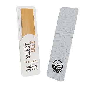 Palheta D'addario Select Jazz Unfiled Sax Alto 2,0 Medium (unidade)