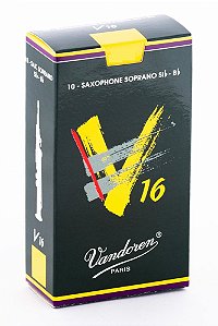 Palheta Vandoren V16 Sax Soprano Nº 2,0 (caixa C/ 10)