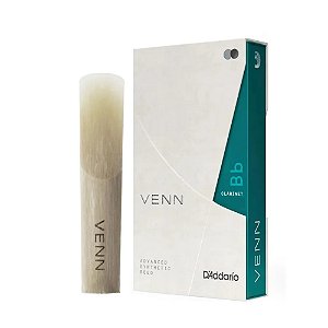 Palheta D'addario Venn Clarinete Síb / Dó 2,0 - 2,5 - 3,0 - Original