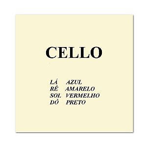 Encordoamento Mauro Calixto p/ Cello 4/4