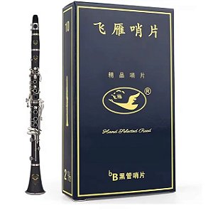 Palheta Flying Goose Clarinete Sìb/Dó 1,5 - 2,0 - 2,5 - 3,0 (unidade)