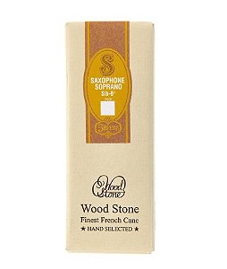 Palheta Wood Stone Sax Soprano 2,0 - 2,5 - 3,0 (caixa c/ 05)