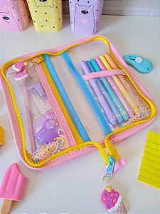 Estojo Fluffy Sorvetinhos