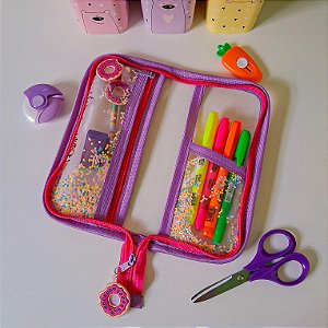 Estojo Fluffy Donuts