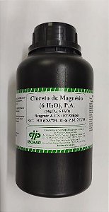 Cloreto de Magnésio 6H2O P.A. (500g) - Isofar