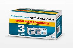 Tiras Reagentes Accu-chek Guide (c/150 tiras) - Roche