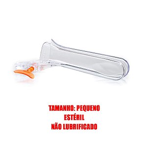 Espéculo Vaginal Descartável Estéril Tam. Pequeno - Vagispec
