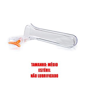 Espéculo Vaginal Estéril Tam. M Descartável - Vagispec