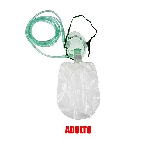 Máscara de Alta Concentração de Oxigênio Adulto - Protec
