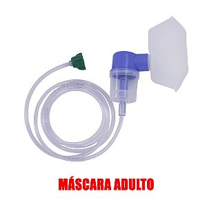 Micro Nebulizador Plastico C/ Máscara Adulto - Protec