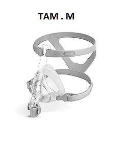 MASCARA FACIAL COM APOIO DE TESTA TAM. MEDIO PARA CPAP GASLIVE