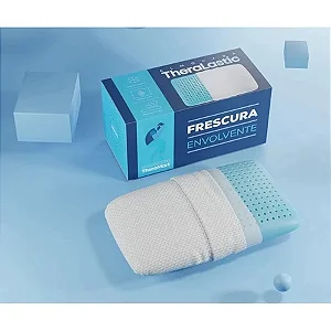 Travesseiro Theralastic Theramart Cor Azul TM211  20 x 20 x 42
