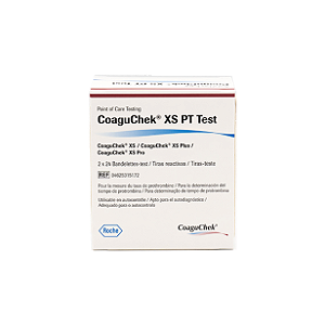 Tira reagente p/aparelho coaguchek xs emb c/ 48 testes ref 04625315172