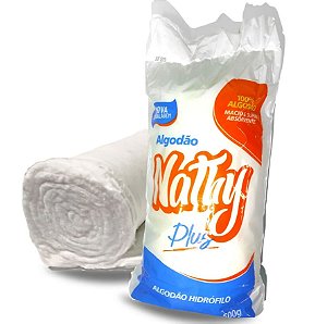 Algodão hidrofilo 500g (nathy) ref 11048/11191